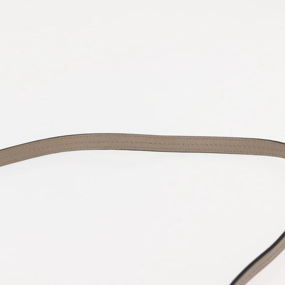 Chloe Fay Shoulder Bag Suede Leather Beige Auth BA6827