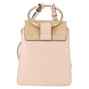 Chloe Fay Shoulder Bag Suede Leather Pink Auth BA6828-2