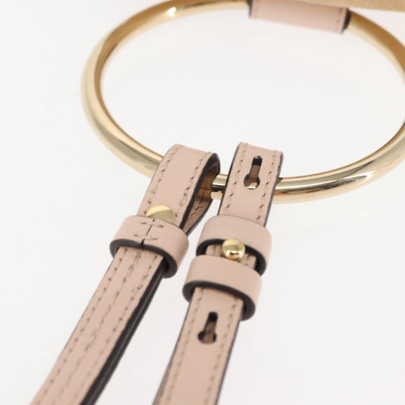 Chloe Fay Shoulder Bag Suede Leather Pink Auth BA6828