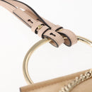 Chloe Fay Shoulder Bag Suede Leather Pink Auth BA6828-8