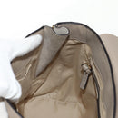 Chloe Fay Backpack Suede Leather Beige Gold Auth BA6829-28