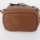 Chloe Fay Backpack Suede Leather 2way Brown Auth BA6830-5