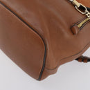 Chloe Fay Backpack Suede Leather 2way Brown Auth BA6830-16