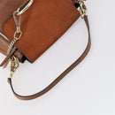 Chloe Fay Backpack Suede Leather 2way Brown Auth BA6830-7