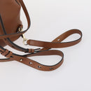 Chloe Fay Backpack Suede Leather 2way Brown Auth BA6830-8