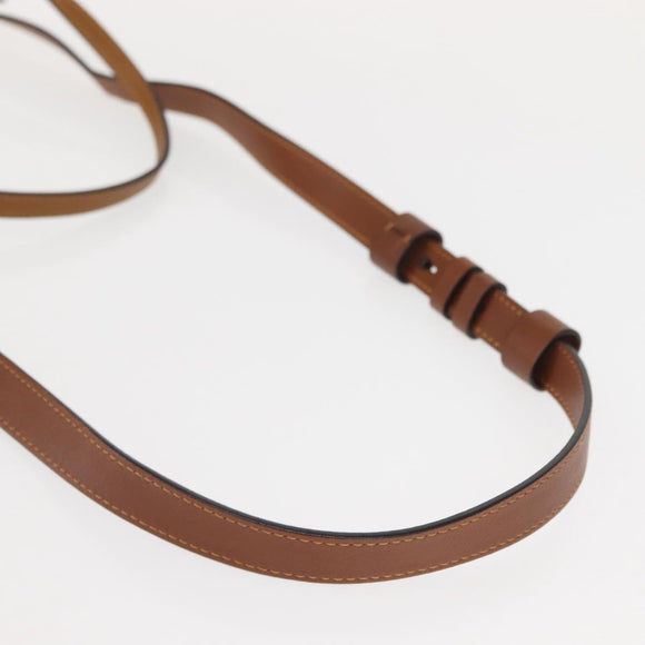 Chloe Lexa Hand Bag Suede Leather 2way Yellow Gold Auth BA6831