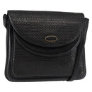Chloe Shoulder Bag Leather Black Auth BA6833-1
