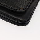 Chloe Shoulder Bag Leather Black Auth BA6833-11