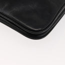 Chloe Shoulder Bag Leather Black Auth BA6833-12