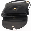 Chloe Shoulder Bag Leather Black Auth BA6833-15