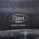 Chloe Shoulder Bag Leather Black Auth BA6833-16