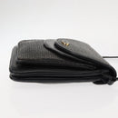 Chloe Shoulder Bag Leather Black Auth BA6833-4