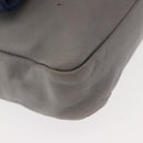 Chloe Shoulder Bag Leather Gray Auth BA6834-14