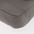 Chloe Shoulder Bag Leather Gray Auth BA6834-15