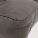 Chloe Shoulder Bag Leather Gray Auth BA6834-9