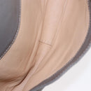 Chloe Shoulder Bag Leather Gray Auth BA6834-11