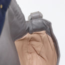 Chloe Shoulder Bag Leather Gray Auth BA6834-19