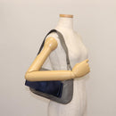 Chloe Shoulder Bag Leather Gray Auth BA6834-21