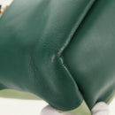 Chloe Bailey Hand Bag Leather 2way Green Auth BA6835-19