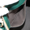 Chloe Bailey Hand Bag Leather 2way Green Auth BA6835-26