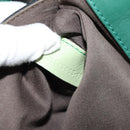 Chloe Bailey Hand Bag Leather 2way Green Auth BA6835-12