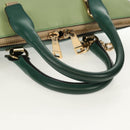 Chloe Bailey Hand Bag Leather 2way Green Auth BA6835-7