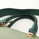 Chloe Bailey Hand Bag Leather 2way Green Auth BA6835-14