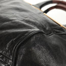 Chloe Etel Hand Bag Leather 2way Black Auth BA6838-18