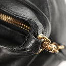 Chloe Etel Hand Bag Leather 2way Black Auth BA6838-10