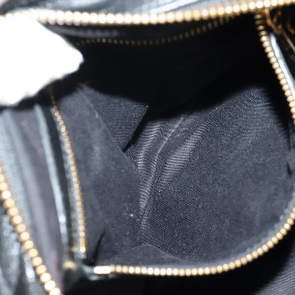 Chloe Etel Hand Bag Leather 2way Black Auth BA6838