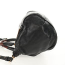 Chloe Etel Hand Bag Leather 2way Black Auth BA6838-3