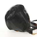 Chloe Etel Hand Bag Leather 2way Black Auth BA6838-4