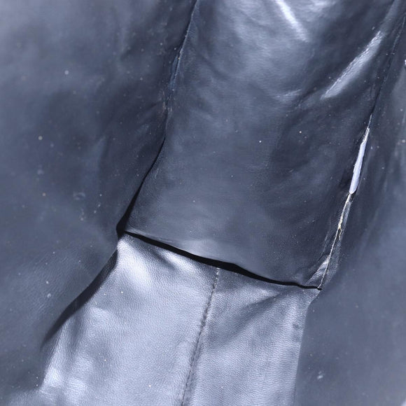 BALLY Hand Bag Leather White Auth BA6841