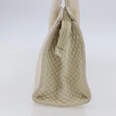 BALLY Hand Bag Leather White Auth BA6841-4