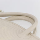 BALLY Hand Bag Leather White Auth BA6841-14