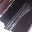 BALLY Hand Bag Leather Brown Auth BA6842-9