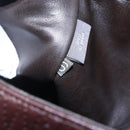 BALLY Hand Bag Leather Brown Auth BA6842-11