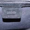 BALLY Chain Shoulder Bag Leather Black Auth BA6843-15