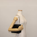 BALLY Chain Shoulder Bag Leather Black Auth BA6843-21