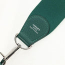HERMES Evelyn 3 PM Shoulder Bag Taurillon Clemence Green Auth BA6847A-9