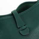 HERMES Evelyn 3 PM Shoulder Bag Taurillon Clemence Green Auth BA6847A-19
