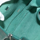 HERMES Evelyn 3 PM Shoulder Bag Taurillon Clemence Green Auth BA6847A-10