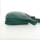 HERMES Evelyn 3 PM Shoulder Bag Taurillon Clemence Green Auth BA6847A-5