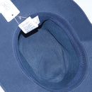HERMES Hat Linen Navy Auth BA6848V-9