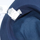 HERMES Hat Linen Navy Auth BA6848V-10