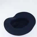 HERMES Hat Linen Navy Auth BA6848V-6