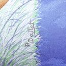 HERMES Carre 90 Scarf ""kenya"" Silk Blue Auth BA6850-15