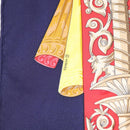 HERMES Carre 90 Scarf ""LATLANTIDE"" Silk Navy Auth BA6852-7