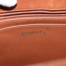 CHANEL Matelasse Chain Shoulder Bag Lamb Skin Brown Gold CC Auth BA6859-16