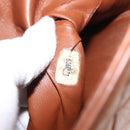 CHANEL Matelasse Chain Shoulder Bag Lamb Skin Brown Gold CC Auth BA6859-22